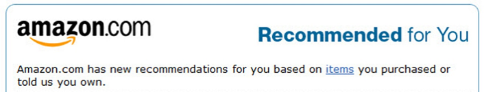 Amazon Recommended for You